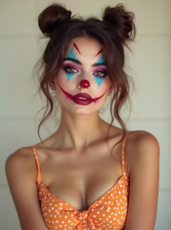 Cute Clown Makeup Ideas For A Fun Spooky Look