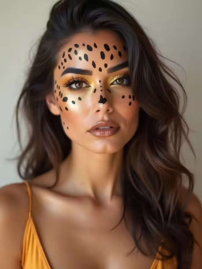 Cheetah Makeup Ideas