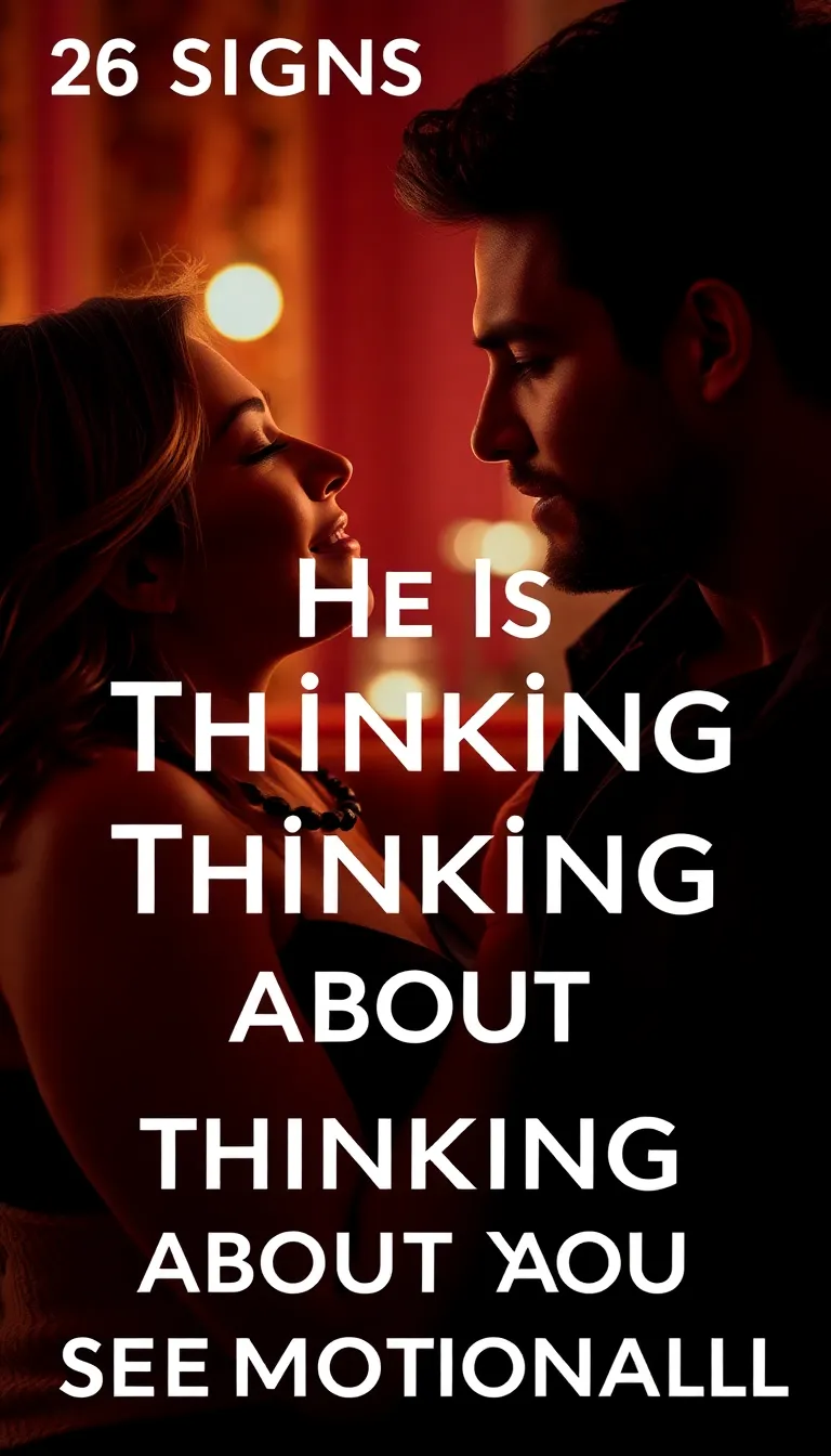 26 Signs He Is Thinking About You Sexually and Emotionally