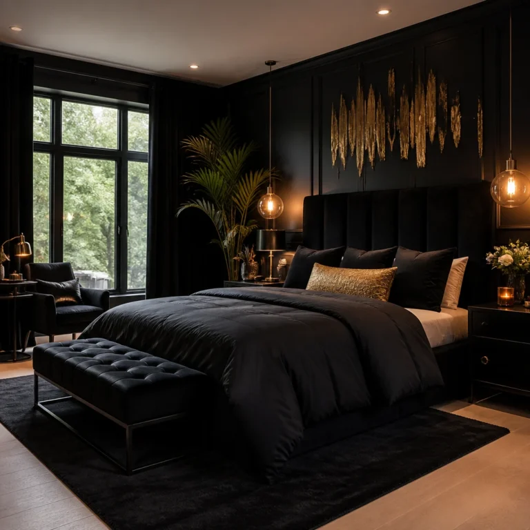 10 Black Bedroom Ideas 2026